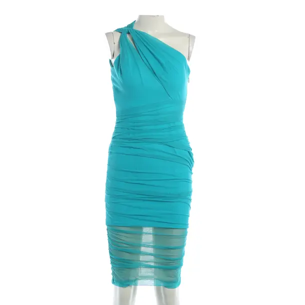 Cocktailkleid, in Türkis, Viskose, Versace