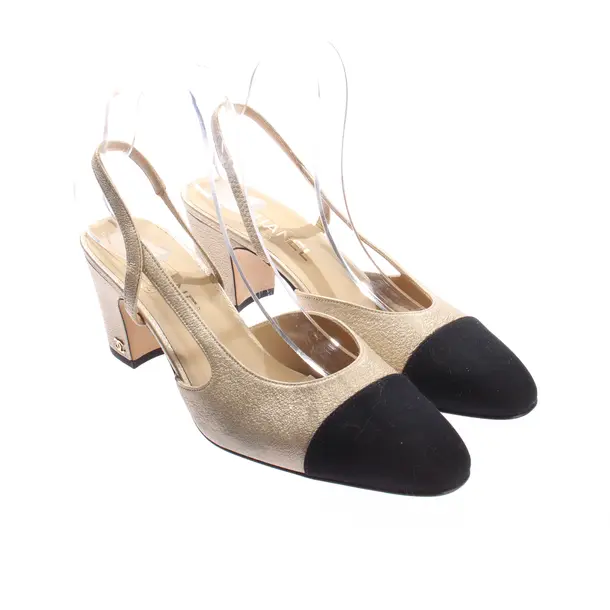 Slingbacks, in Black, Chanel