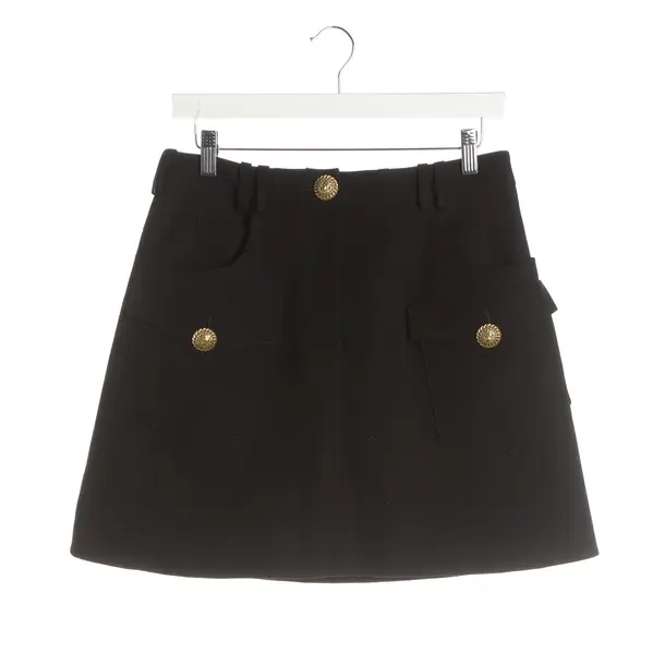 Gonna, in Nero, Lana, Balmain