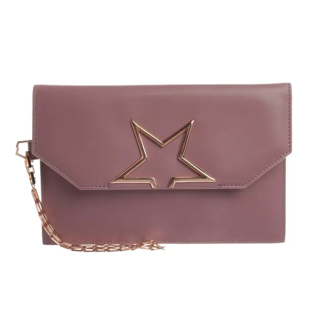 Clutch Bag, in Pink, Leather, Golden Goose