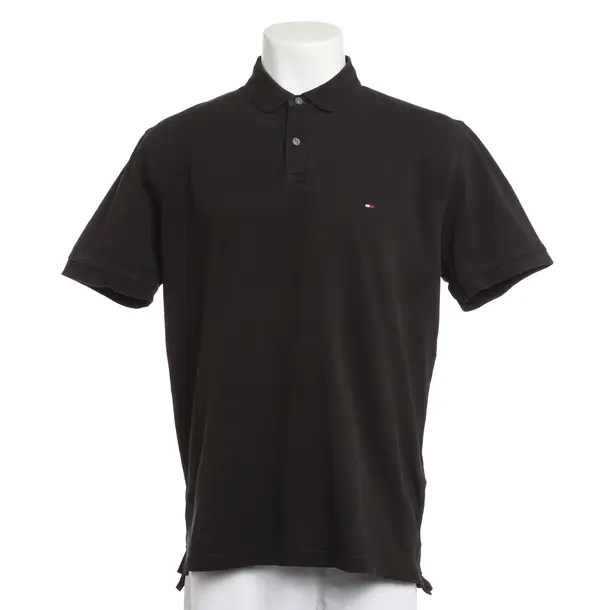 Polo Shirt, in Black, Cotton, Tommy Hilfiger