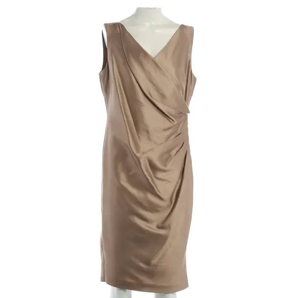 Cocktail Dress, in Brown, Polyester, Max Mara