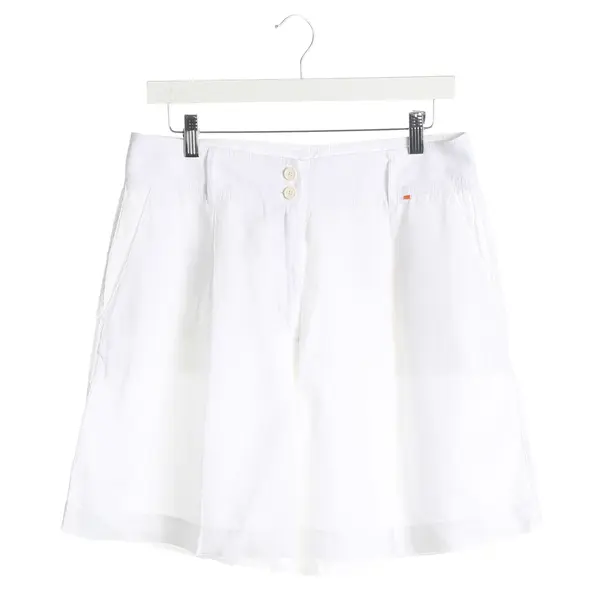 Shorts, in White, Linen, Hugo Boss