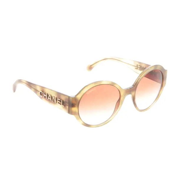 Sunglasses, in Light Brown, Synthetic, Chanel