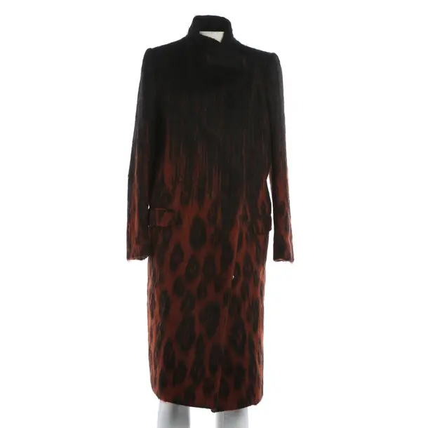 Mid-Season Coat, in Black, Wool, Salvatore Ferragamo