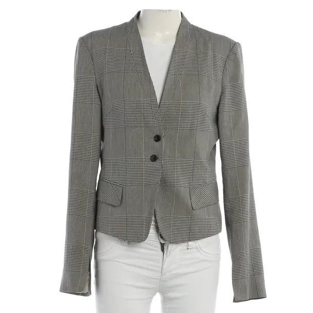 Blazer, in Gray, Viscose, Patrizia Pepe