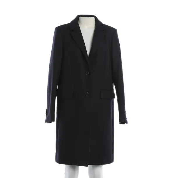 Mid-Season Coat, in Navy, Wool, Tommy Hilfiger
