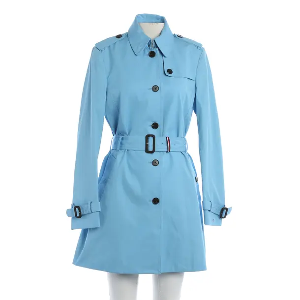Trench Coat, in Blue, Cotton, Tommy Hilfiger