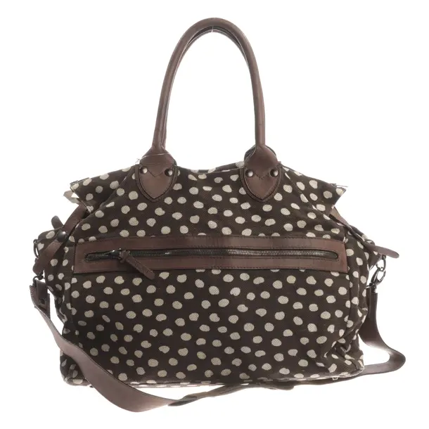 Schultertasche, in Braun, Baumwolle, Marc Cain Sports