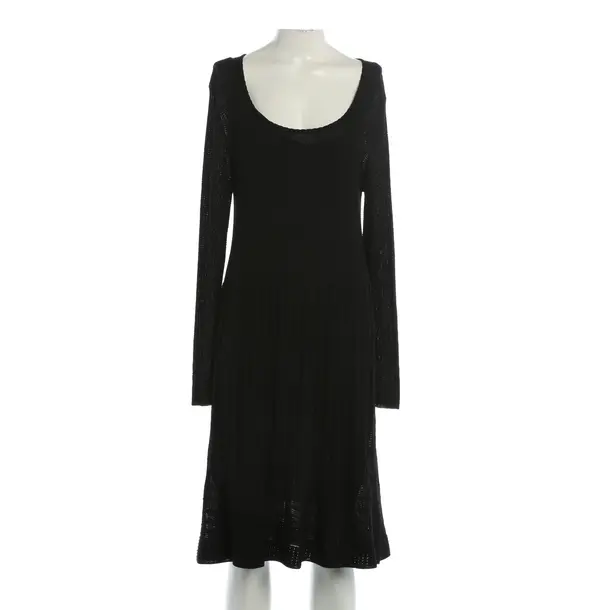 Kleid, in Schwarz, Wolle, Missoni M
