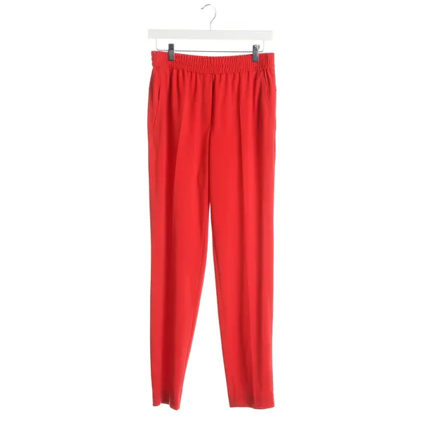 Pants, in Red, Polyester, Marc Cain