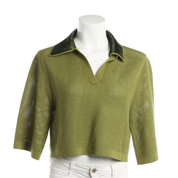 Poloshirt, in Grün, Wolle, Dorothee Schumacher