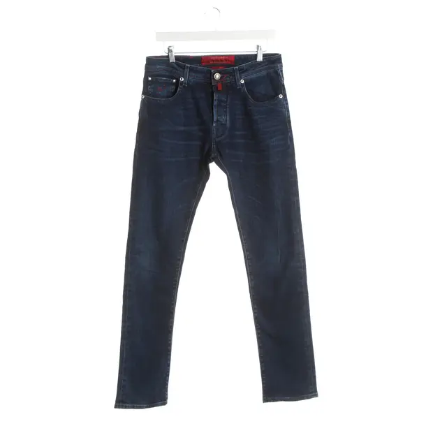 Jeans Straight Fit, in Navy, Baumwolle, Jacob Cohen