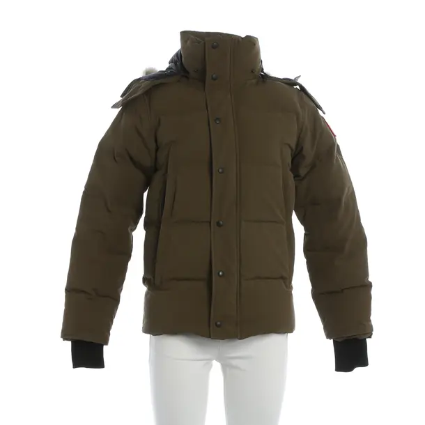 Winter Jacket, in Olive Green, Polyester, Canada Goose