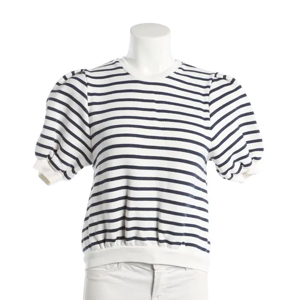 Shirt, in Navy, Cotton, Ba&sh
