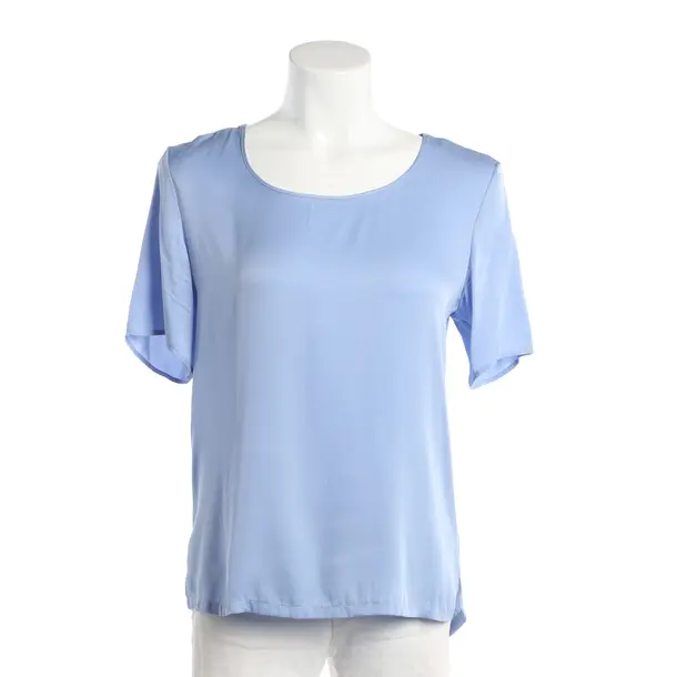 Bluse, in Blau, Seide, Repeat