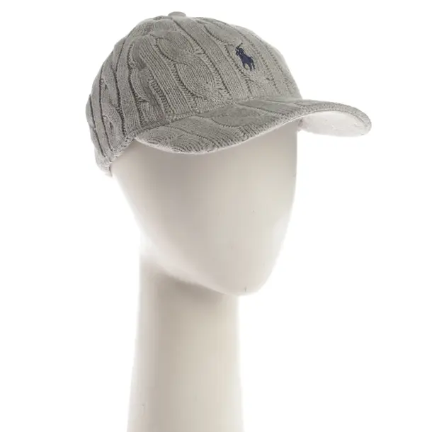 Cap, in Grau, Baumwolle, Polo Ralph Lauren