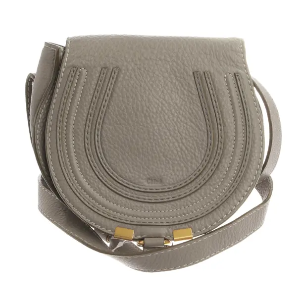 Shoulder Bag, in Gray, Leather, Chloé