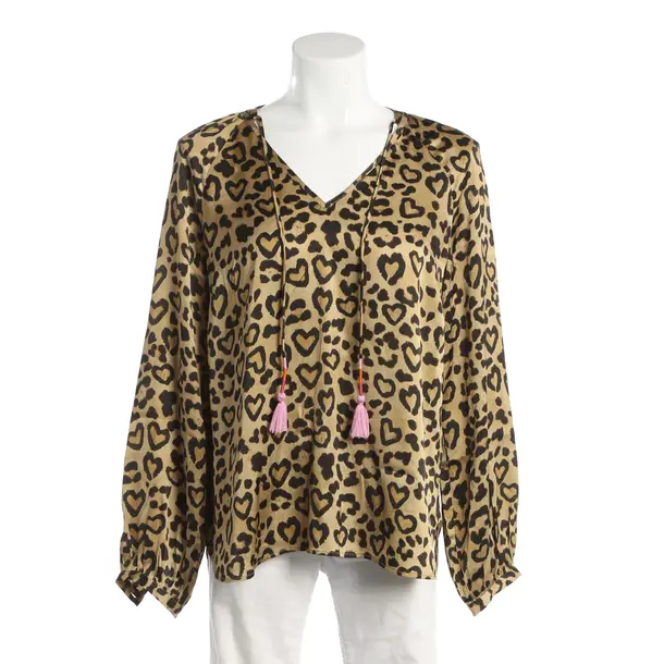 Blouse, in Light Brown, Viscose, Grace