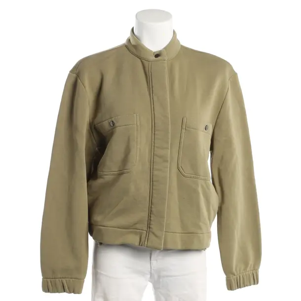 Sommerjacke, in Olivgrün, Baumwolle, Closed