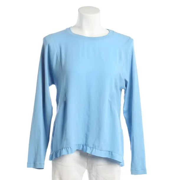 Long Sleeve Shirt, in Blue, Cotton, Marc Cain Sports