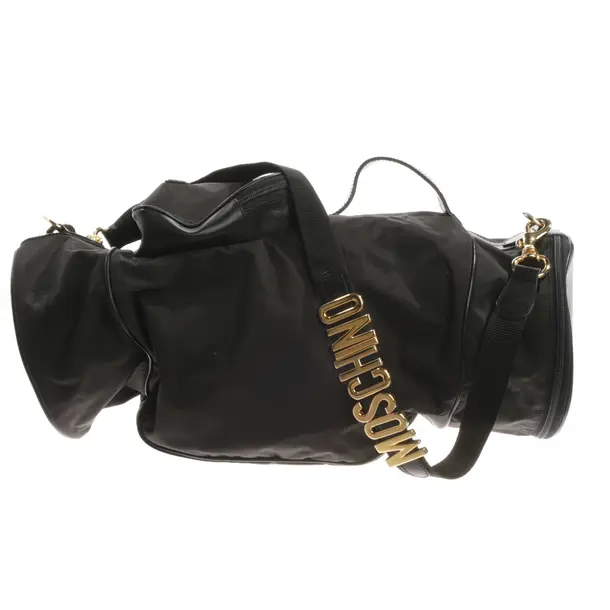 Handbag, in Black, Polyamide, Moschino