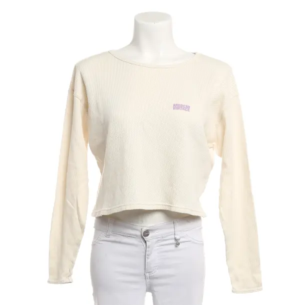 Longsleeve, in Beige, Baumwolle, American Vintage