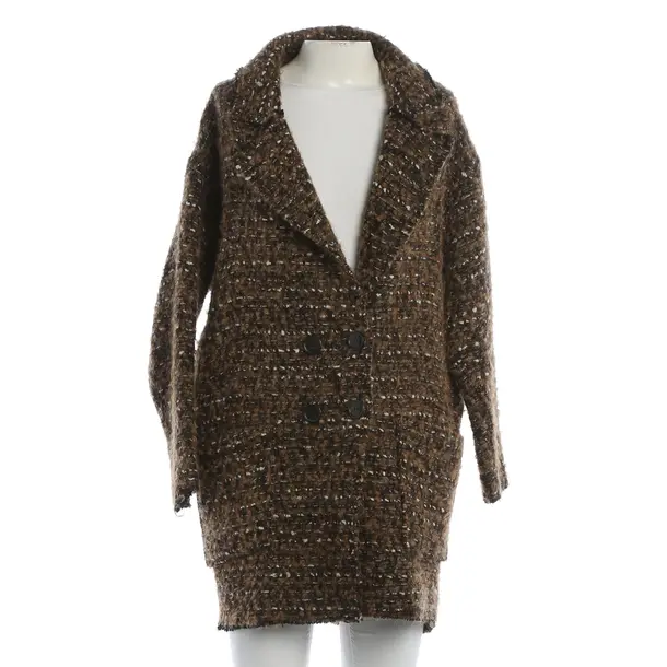 Mid-Season Coat, in Brown, Wool, Isabel Marant Étoile