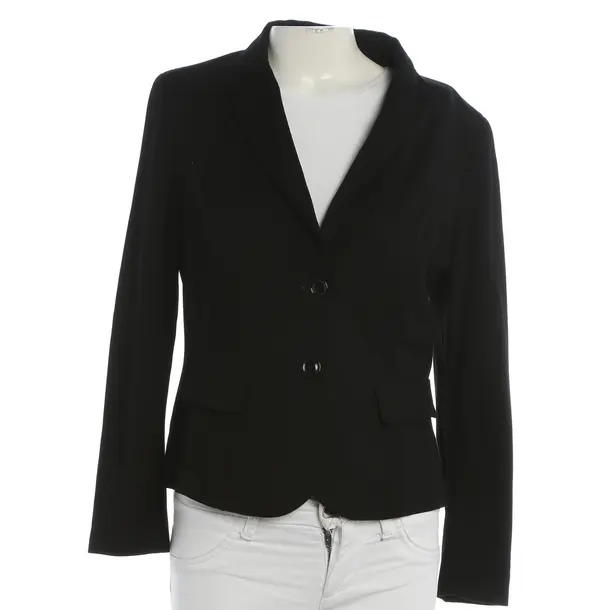 Blazer, in Black, Viscose, Marc Cain