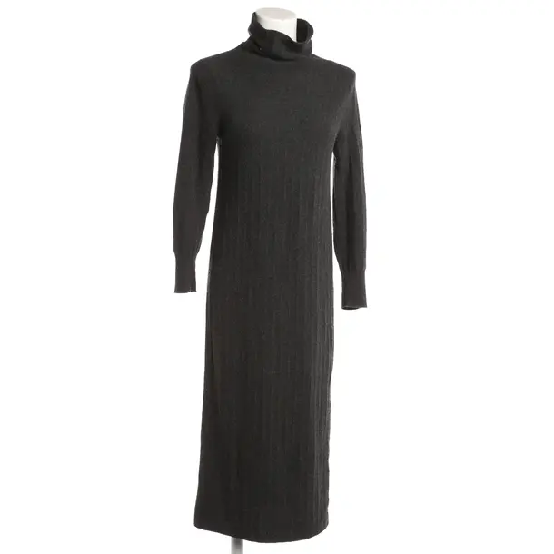 Kleid, in Dunkelgrau, Wolle, Fabiana Filippi