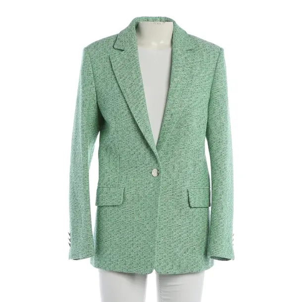 Blazer, in Light Green, Cotton, Maje