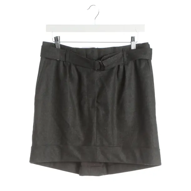 Skirt, in Gray, Cotton, Brunello Cucinelli