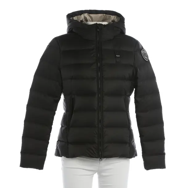 Jacke, in Schwarz, Polyimid, Blauer USA