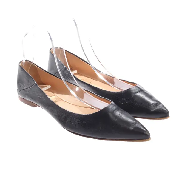 Ballet Flats, in Black, Unützer