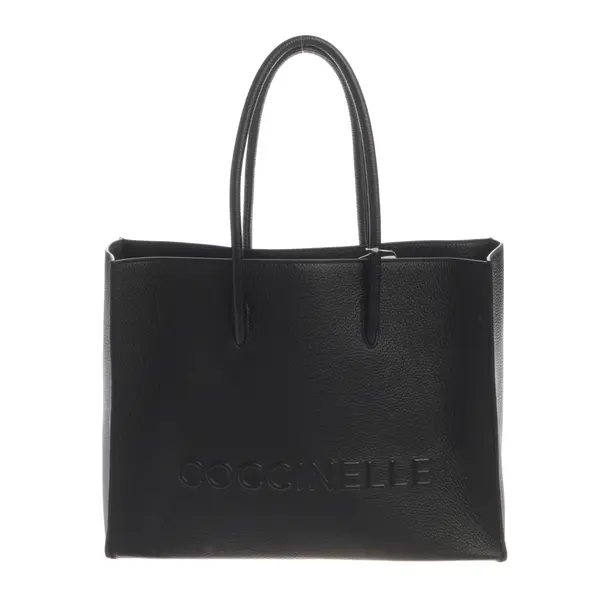 Shopper, in Schwarz, Leder, Coccinelle
