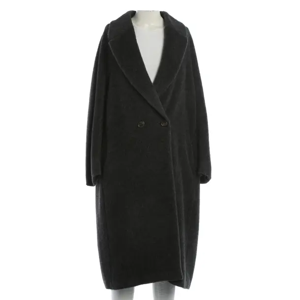Mid-Season Jacket, in Gray, Wool, Max Mara