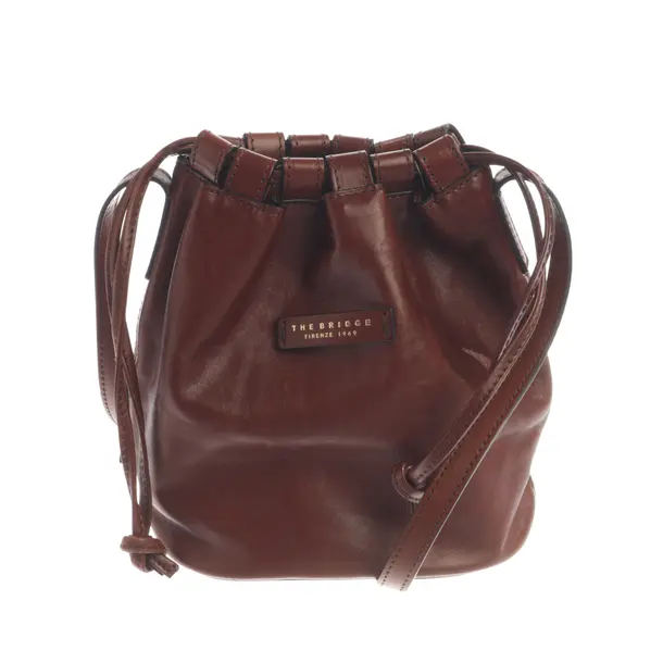 Bucket Bag, in Braun, Leder, The Bridge