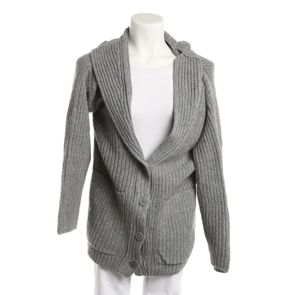 Strickjacke, in Grau, Wolle, Iris von Arnim