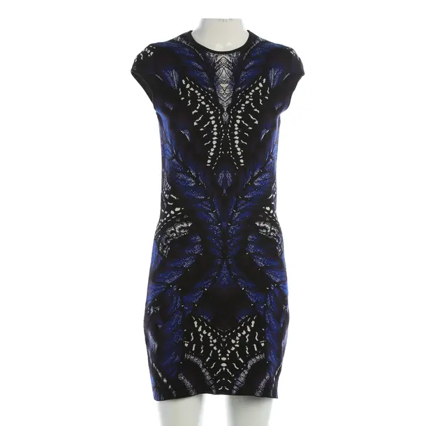 Kleid, in Mehrfarbig, Wolle, Alexander McQueen
