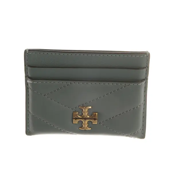 Card Holder, in Gray, Leather, Tory Burch