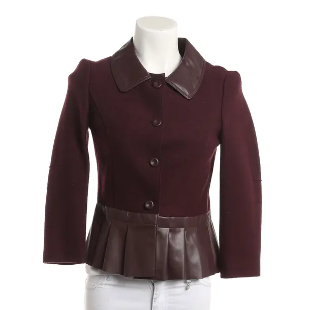 Blazer, in Bordeaux, Baumwolle, Marc Cain