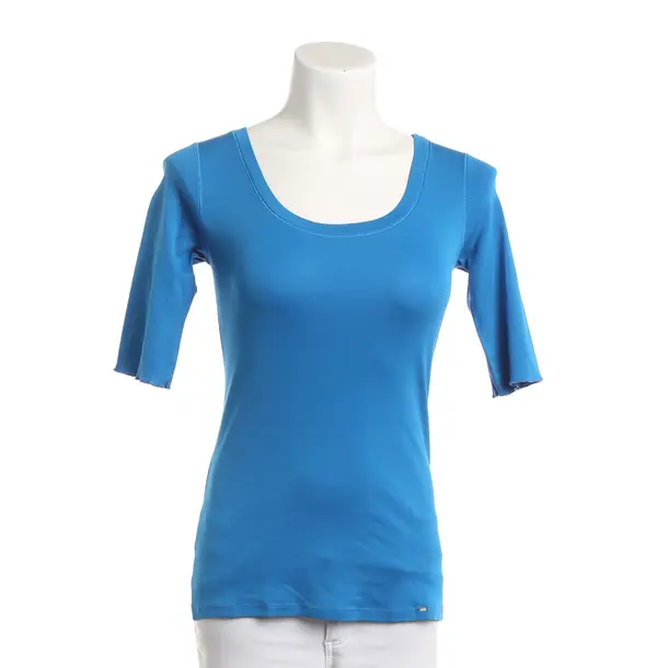 Shirt, in Blue, Cotton, Marc Cain