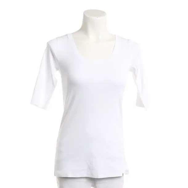 Shirt, in White, Cotton, Marc Cain