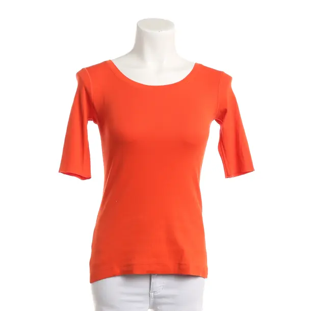 Shirt, in Dark Orange, Cotton, Marc Cain Sports
