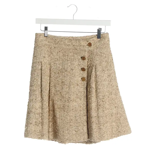 Rock, in Beige, Leinen, Chloé