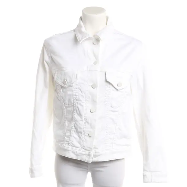Summer Jacket, in White, Cotton, Jacob Cohen