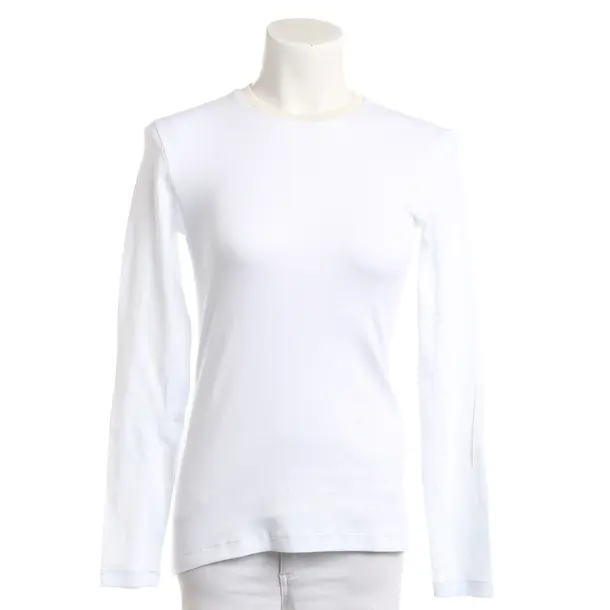 Longsleeve, in Weiß, Baumwolle, Fabiana Filippi