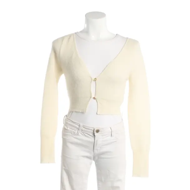 Cardigan, in Beige, Modal, Jacquemus
