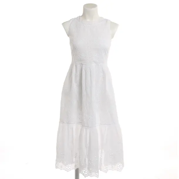 Dress, in White, Cotton, Ermanno Scervino