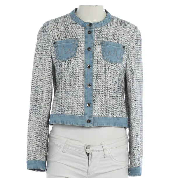Summer Jacket, in Light Blue, Cotton, Marc Cain Sports